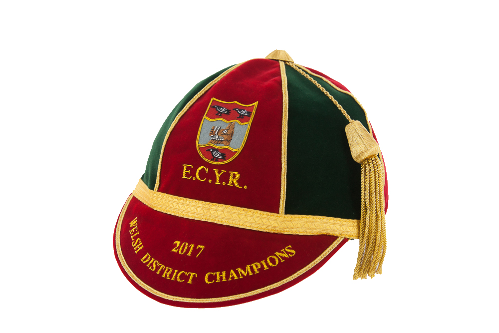 Example of a rugby honours cap for wales